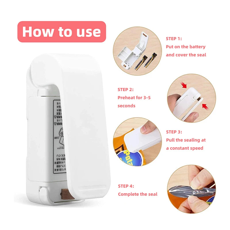 how to use bag sealer