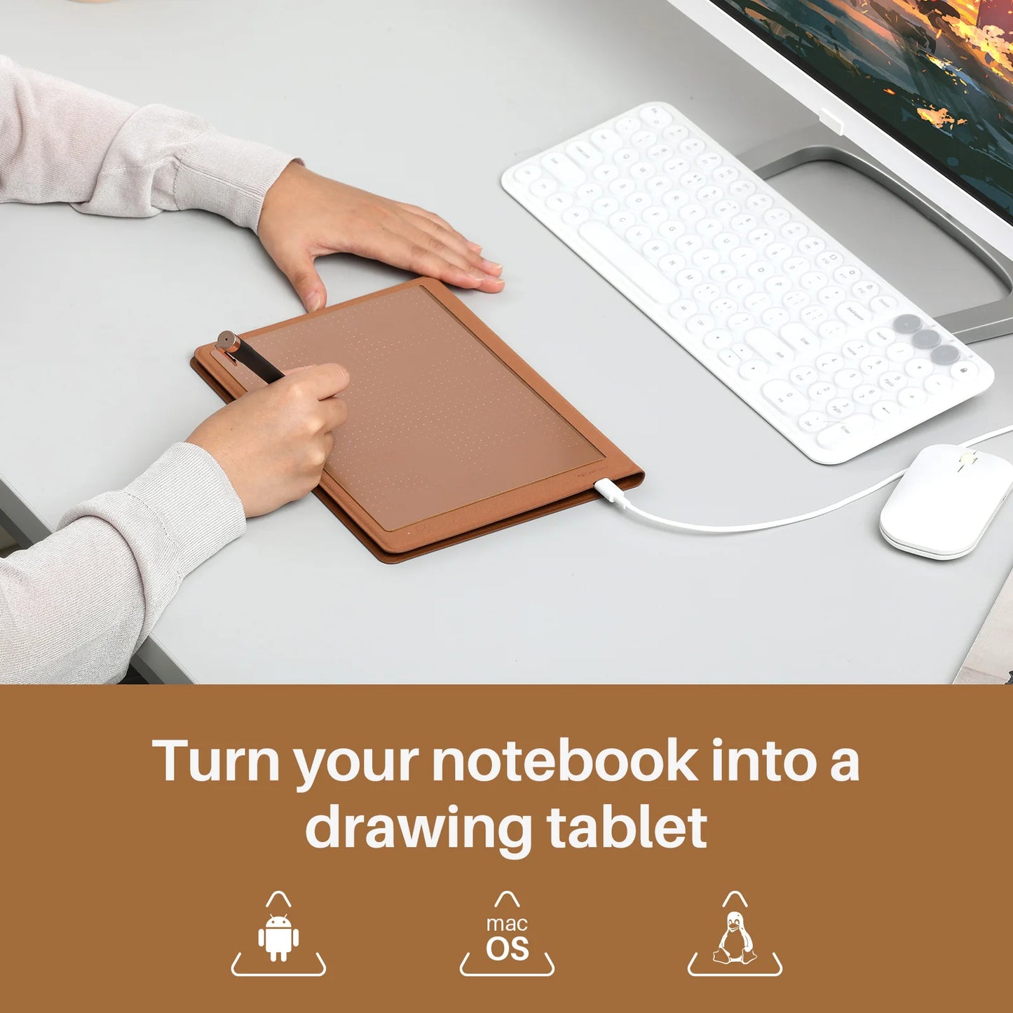 turn your notebook into a drawing tablet