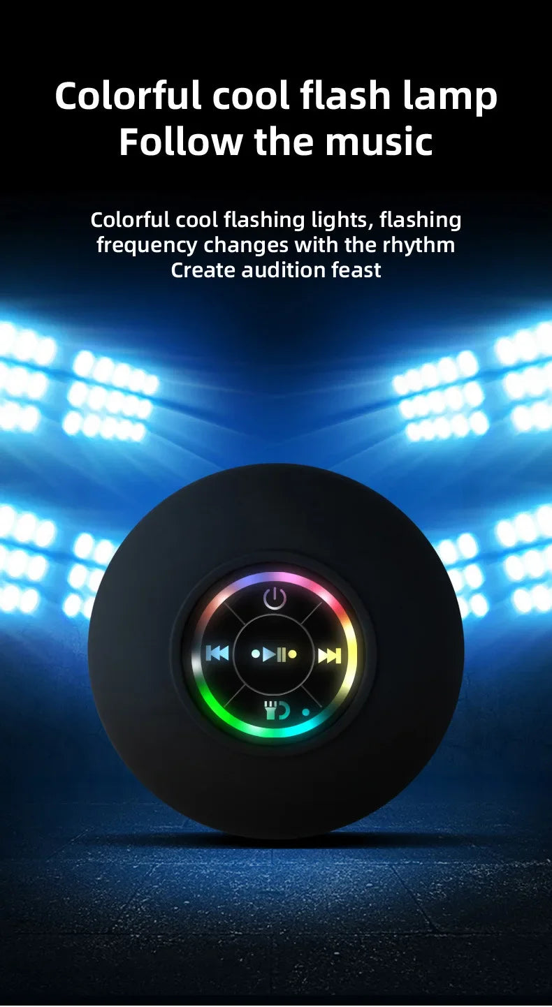 Waterproof Wireless LED Bluetooth Speaker