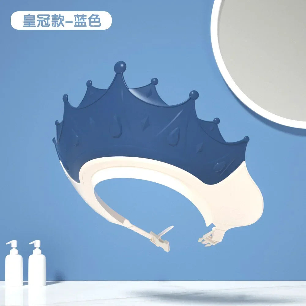 Crown Baby Shower Cap