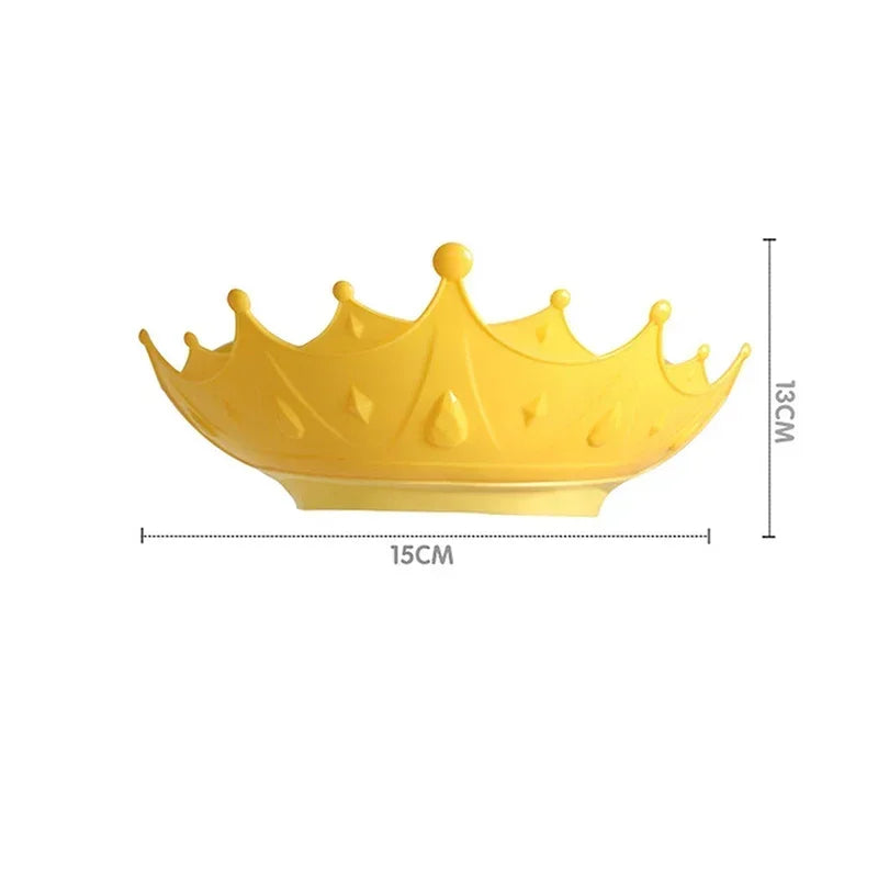 Crown Baby Shower Cap