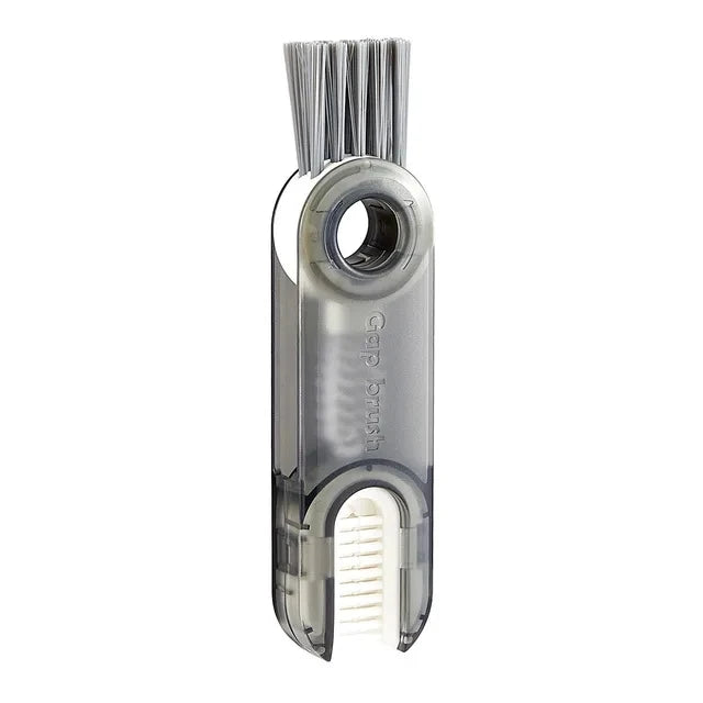 grey bottle cleaning brush