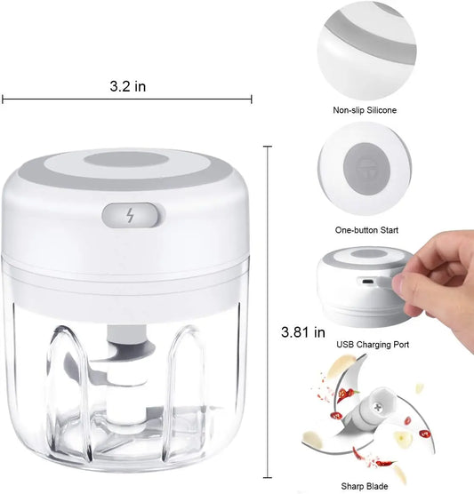 Electric Mini Garlic Chopper