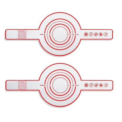 red set of reusable silicon bread sling