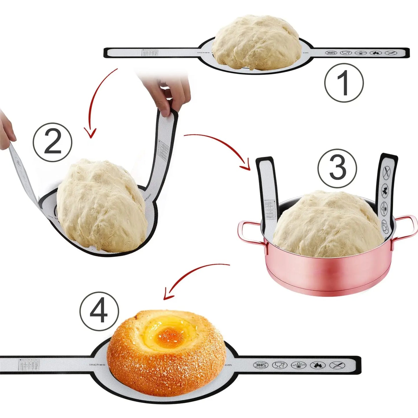 Reusable Silicone Bread Sling