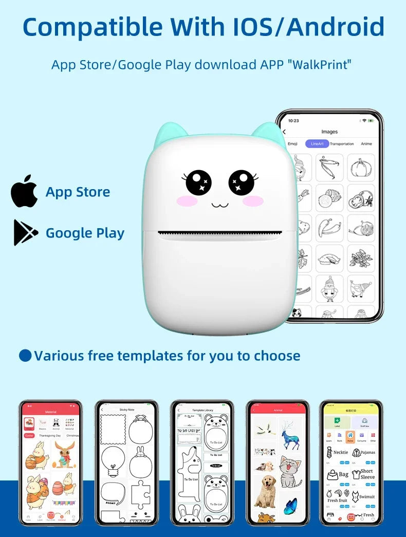 Mini Portable Printer