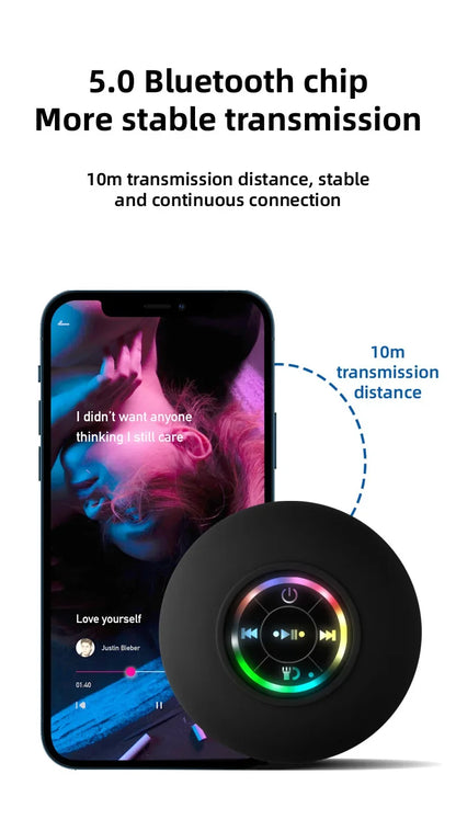 Waterproof Wireless LED Bluetooth Speaker