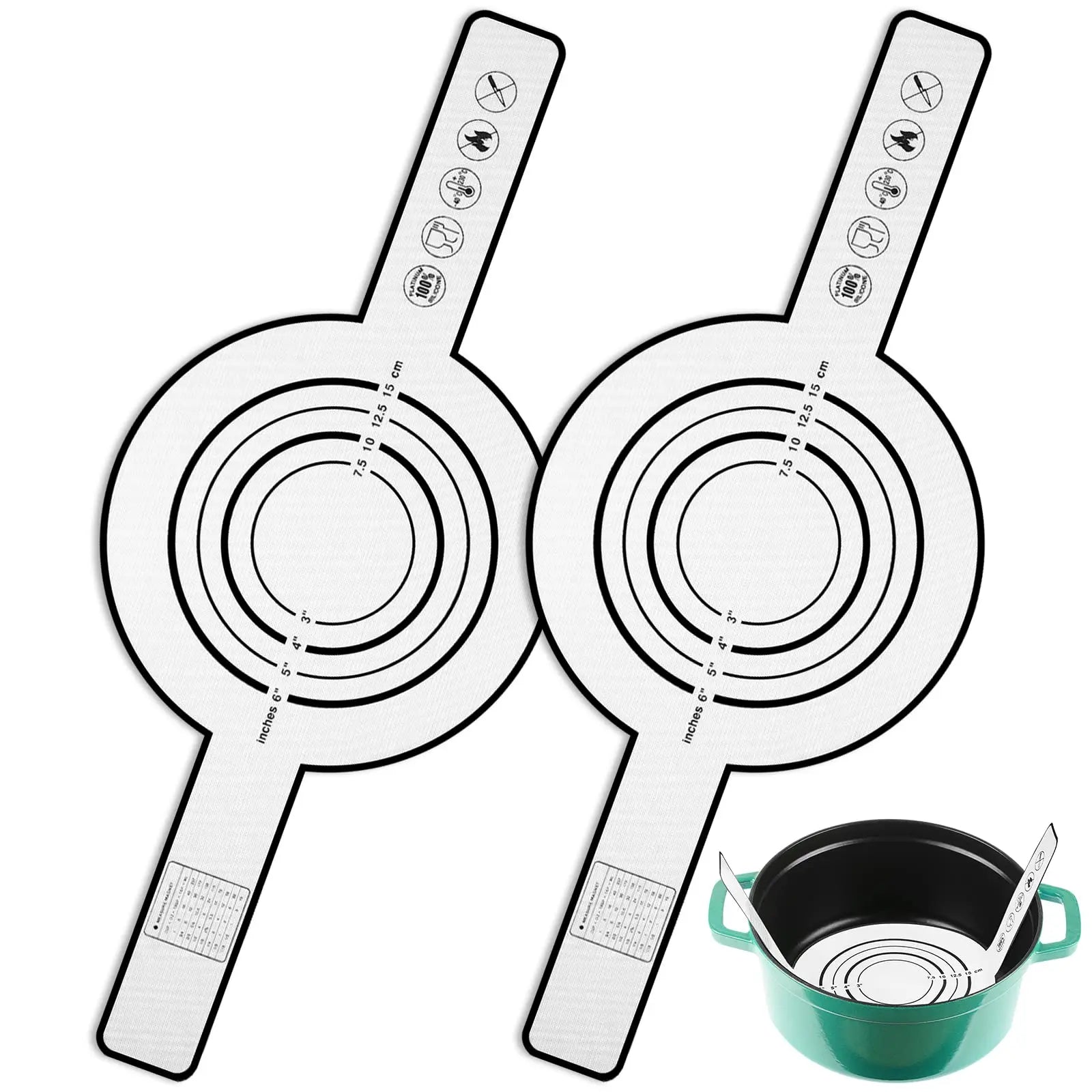 black set of reusable silicon bread sling