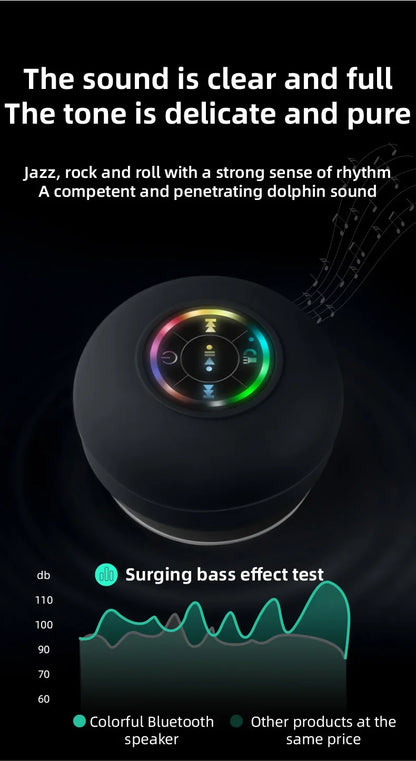 Waterproof Wireless LED Bluetooth Speaker