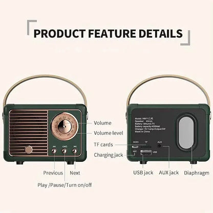 Retro Bluetooth Speaker