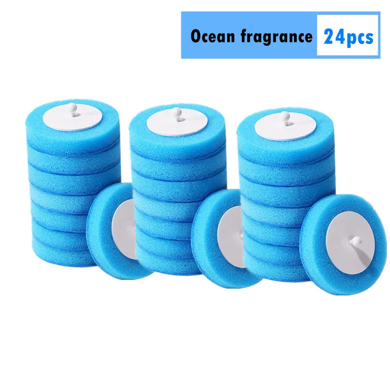 Ocean scented toilet cleaner heads