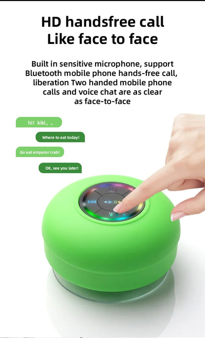 Waterproof Wireless LED Bluetooth Speaker