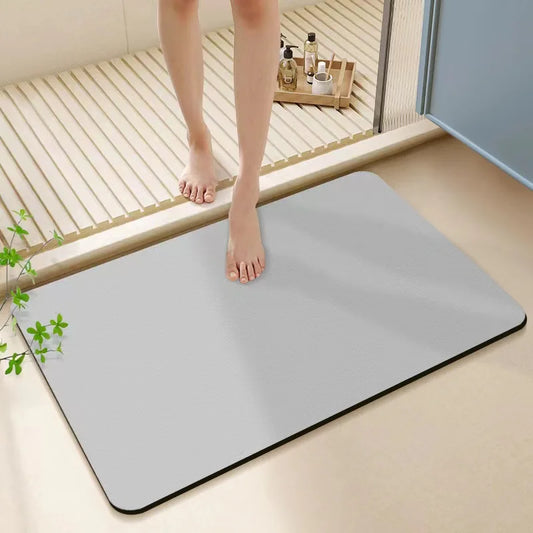 Ultra-Absorbent Diatomite Bathroom Mat