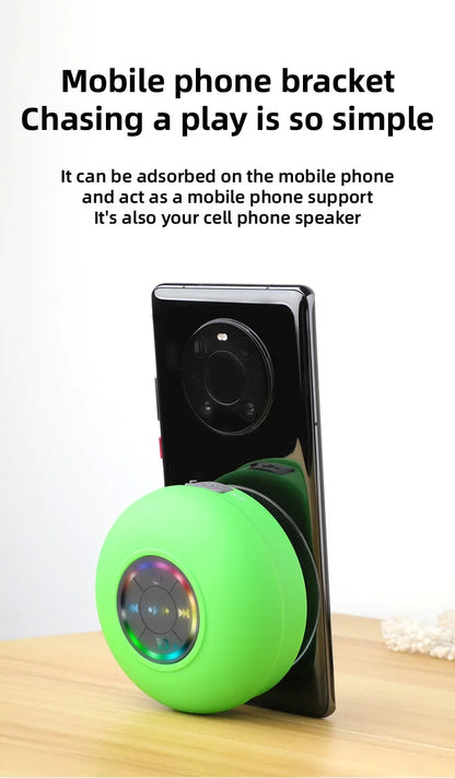 Waterproof Wireless LED Bluetooth Speaker