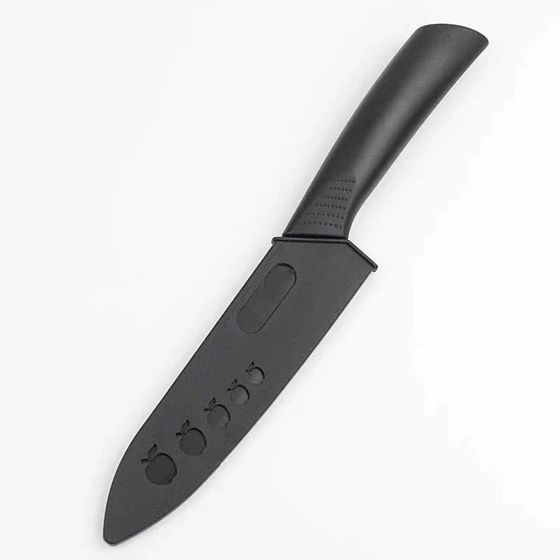 Black Stainless Steel Kitchen Knives