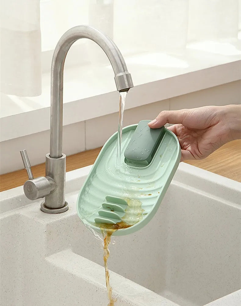 Spatula and lid holder