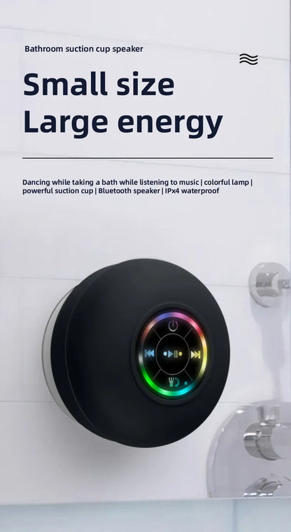 Waterproof Wireless LED Bluetooth Speaker
